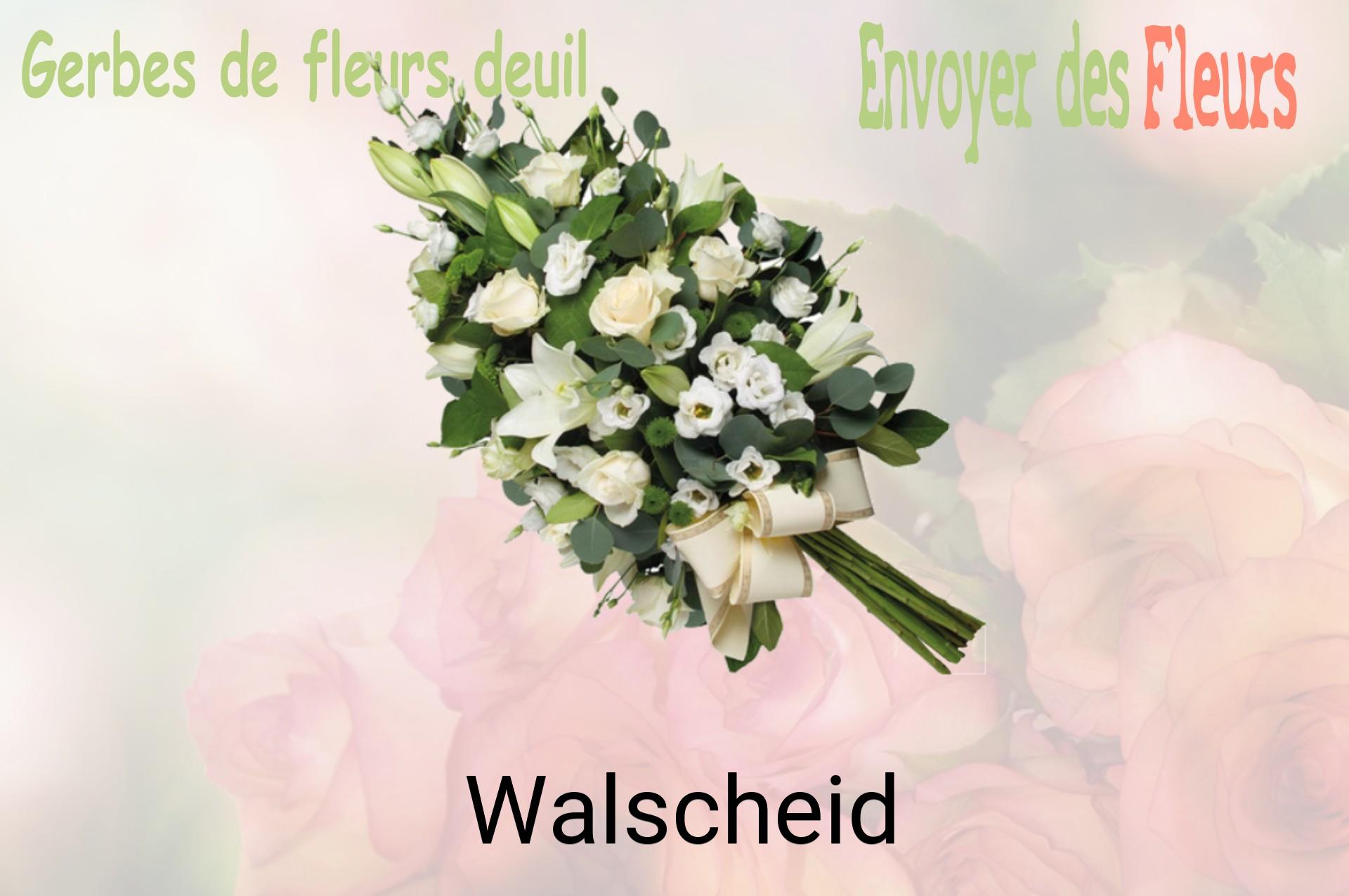 Gerbe de fleurs de deuil livrée à Walscheid
